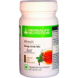 herbalife Afresh Energy Drink Mix - Tulsi Flavor For Fat Loss Energy Drink-picture-40