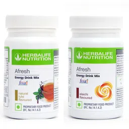 herbalife Afresh Energy Drink - Tulsi Flavor & Elaichi Flavor For Weight Loss Energy Drink-picture-32