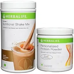 Herbalife Formula 1 Chocolate Shake 3 Protein Powder (500 g) and Protein Powder - 200g-image-0