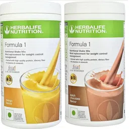 herbalife Formula 1 Nutritional Shake Mix – Mango Flavor CHOCOLATE flavour Powder-picture-26