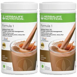 Herbalife Formula 1 Nutritional Shake Mix (Pack of 2), 0.5 kg Dutch Chocolate-image-11