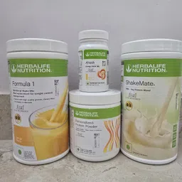 herbalife WEIGHT LOSS COMBO F-1 MANGO SHAKE,PROTEIN 200GM,AFRESH LEMON OR SHAKEMATE | (MANGO ,LEMON) Powder-picture-19