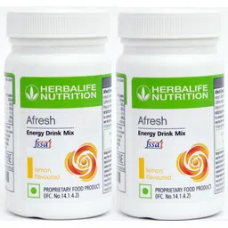 herbalife nutrition Afresh Energy and Nutrition Drink Lemon (50g*2) Energy Drink-picture-23