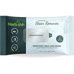 Herbishh Hair Color Stain Remover Wipes | Gentle Formula for Dye Cleanup | Easy Clean Hair Color Remover Wipes for Skin | Travel Pack With 5 Wipes | Safe and Skin-Friendly (Pack of 1)-picture-25