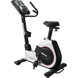 Hercules Fitness Ubp70 Upright Bike With 16 Kgs. Fly Wheel | Electro Magnetic | Fitness Cycle For Home And Gym Workout | Ideal For Tummy & Lower Body | Max User Weight 170Kg, Black-picture-21