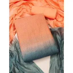 HERE&NOW Embellished Sequinned Unstitched Dress Material-picture-15