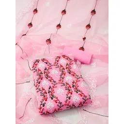 HERE&NOW Embroidered Unstitched Dress Material-picture-27