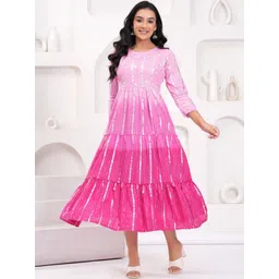 HERE&NOW Fit & Flare Midi Dress-picture-38