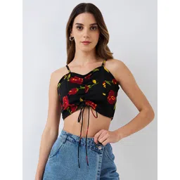 HERE&NOW Floral Print Bralette Crop Top-picture-39