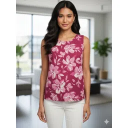 HERE&NOW Floral Print Cotton Top-picture-15