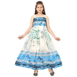 HERE&NOW Floral Print Georgette Maxi Dress-picture-22