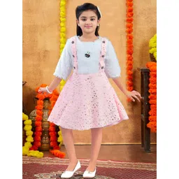 HERE&NOW Floral Pure Wool A-Line Dress-picture-32