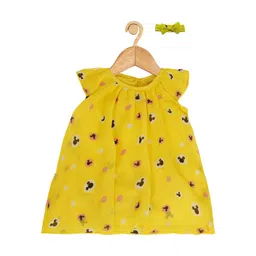 HERE&NOW Girl Print A-Line Dress-picture-13