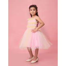 HERE&NOW Girls Net Fit & Flare Dress image 5