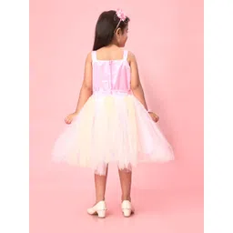 HERE&NOW Girls Net Fit & Flare Dress image 4