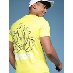 HERE&NOW Graphic Printed Pure Cotton T-shirt image 1