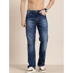 HERE&NOW Men Bootcut Light Fade Stretchable Jeans-picture-33
