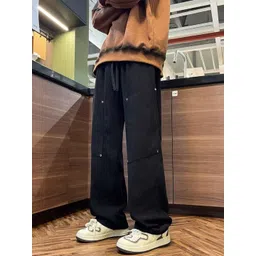 HERE&NOW Men Corduroy Trousers-picture-17