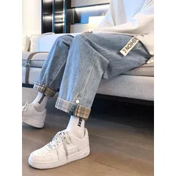 HERE&NOW Men Light Fade Cotton Jeans-picture-29