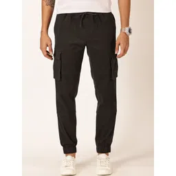 HERE&NOW Men Mid-Rise Smart Joggers-picture-27