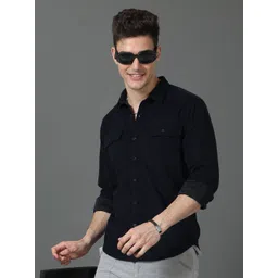 HERE&NOW Men Opaque Casual Shirt-picture-16