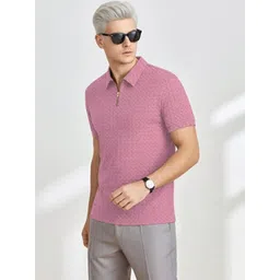 HERE&NOW Men Polo Collar T-shirt-picture-14
