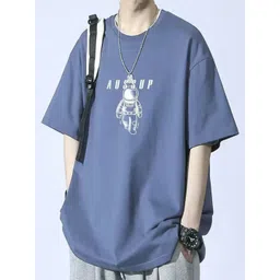 HERE&NOW Men Printed Graphic T-shirt-picture-32