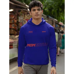 HERE&NOW Men Printed Hooded Sweatshirt-picture-24