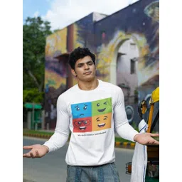 HERE&NOW Men Printed Sweatshirt-picture-25