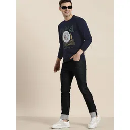 HERE&NOW Men Printed Sweatshirt image 5