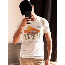 HERE&NOW Men Printed T-shirt image 3