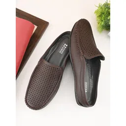 HERE&NOW Men PU Laser Cuts Mules-picture-42