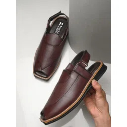 HERE&NOW Men PU Shoe-Style Sandals-picture-33