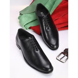 HERE&NOW Men Round-Toe Comfort-Fit Formal Derbys-picture-18