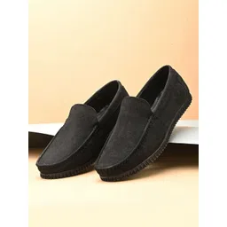HERE&NOW Men Round-Toe Formal Loafers-picture-36