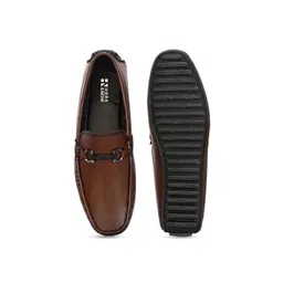HERE&NOW Men Round Toe Slip-On Loafers image 5