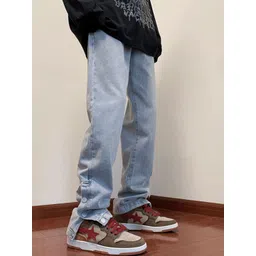 HERE&NOW Men Slash Knee Jeans-picture-37