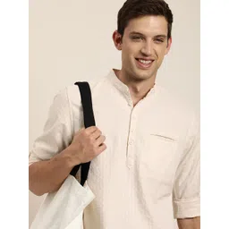 HERE&NOW Men Slim Fit Striped Casual Shirt-picture-27
