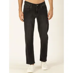 HERE&NOW Men Smart Mid Rise Light Fade Clean Look Stretchable Jeans-picture-34