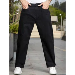HERE&NOW Men Smart Relaxed Fit Clean Look Stretchable Jeans-picture-30