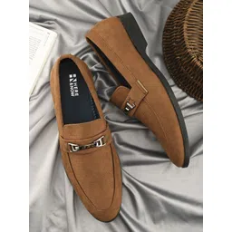HERE&NOW Men Solid Formal Loafers-picture-19