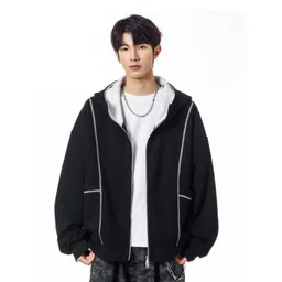 HERE&NOW Men Solid Long Sleeves Sweatshirt-picture-34