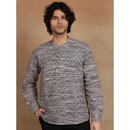 HERE&NOW Men Striped Kurta-picture-32