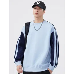 HERE&NOW Men Striped Sweatshirt-picture-35