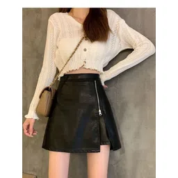 HERE&NOW Mini-Length A-Line Skirts-picture-14