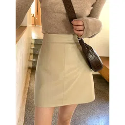 HERE&NOW Mini-Length A-Line Skirts-picture-23