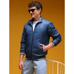 HERE&NOW Mock Collar Padded Jacket-picture-41