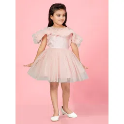 HERE&NOW Net Fit & Flare Dress-picture-19