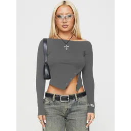 HERE&NOW Off-Shoulder Crop Top-picture-28
