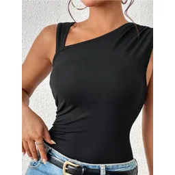 HERE&NOW One Shoulder Cotton Top-picture-17
